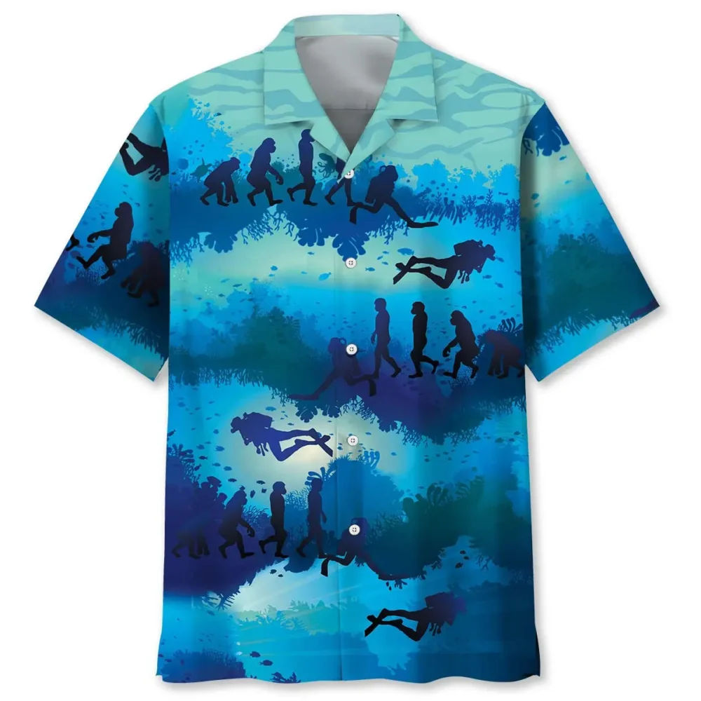 Scuba Diving Revolution Hawaiian Shirt BS2763403 - Been Store