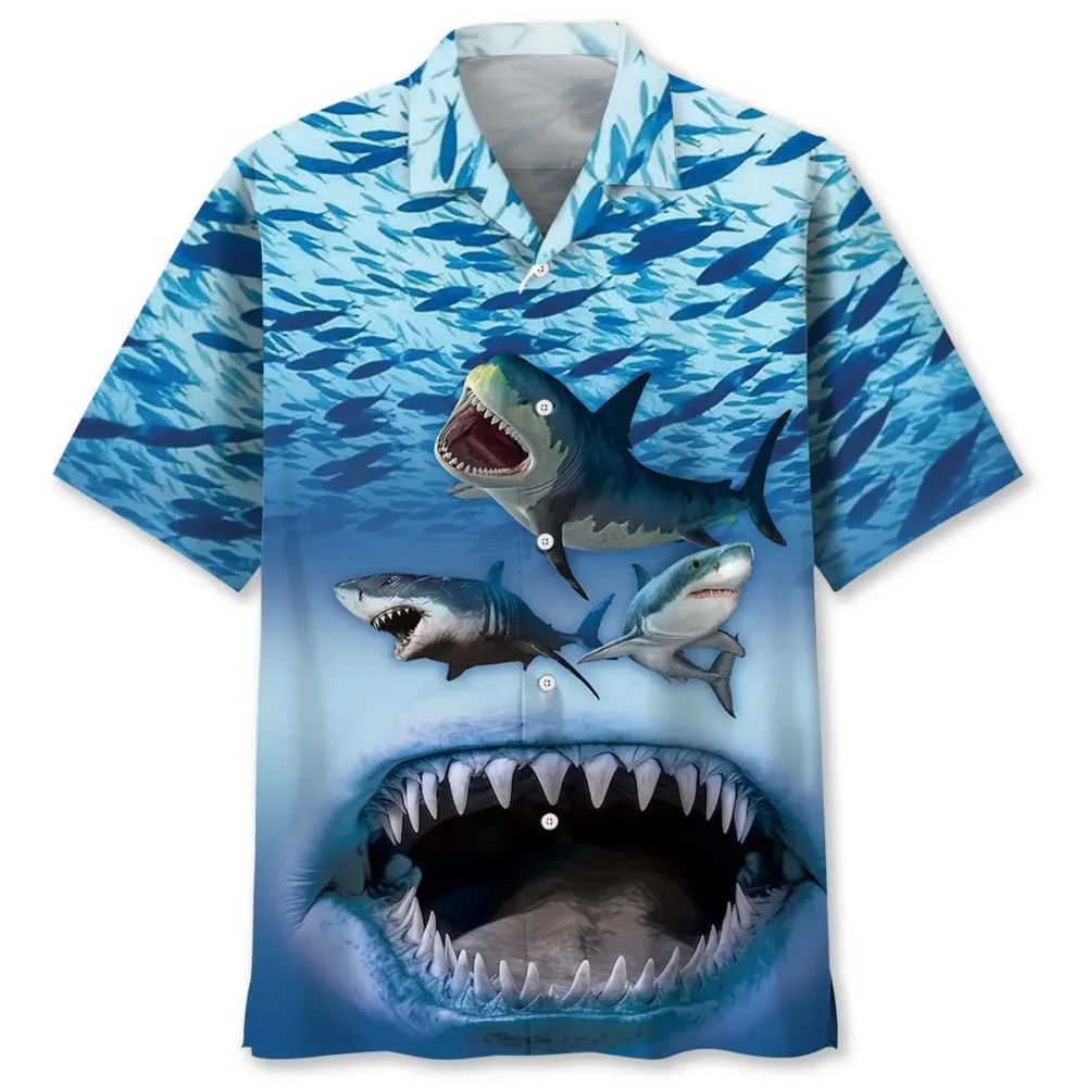 Shark Jaw Hawaiian Shirt BS2763021 - Been Store