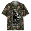 Skull Camouflage Hawaiian Shirt BS2763152 - Been Store