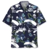 Skydiving Blue Nature Hawaiian Shirt BS2763675 - Been Store