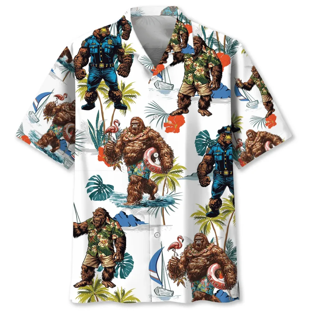 Summer Bigfoot Hawaiian Shirt BS2763436 - Been Store