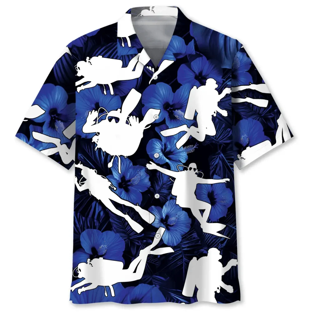 Summer Diver Hawaiian Shirt BS2763361 - Been Store