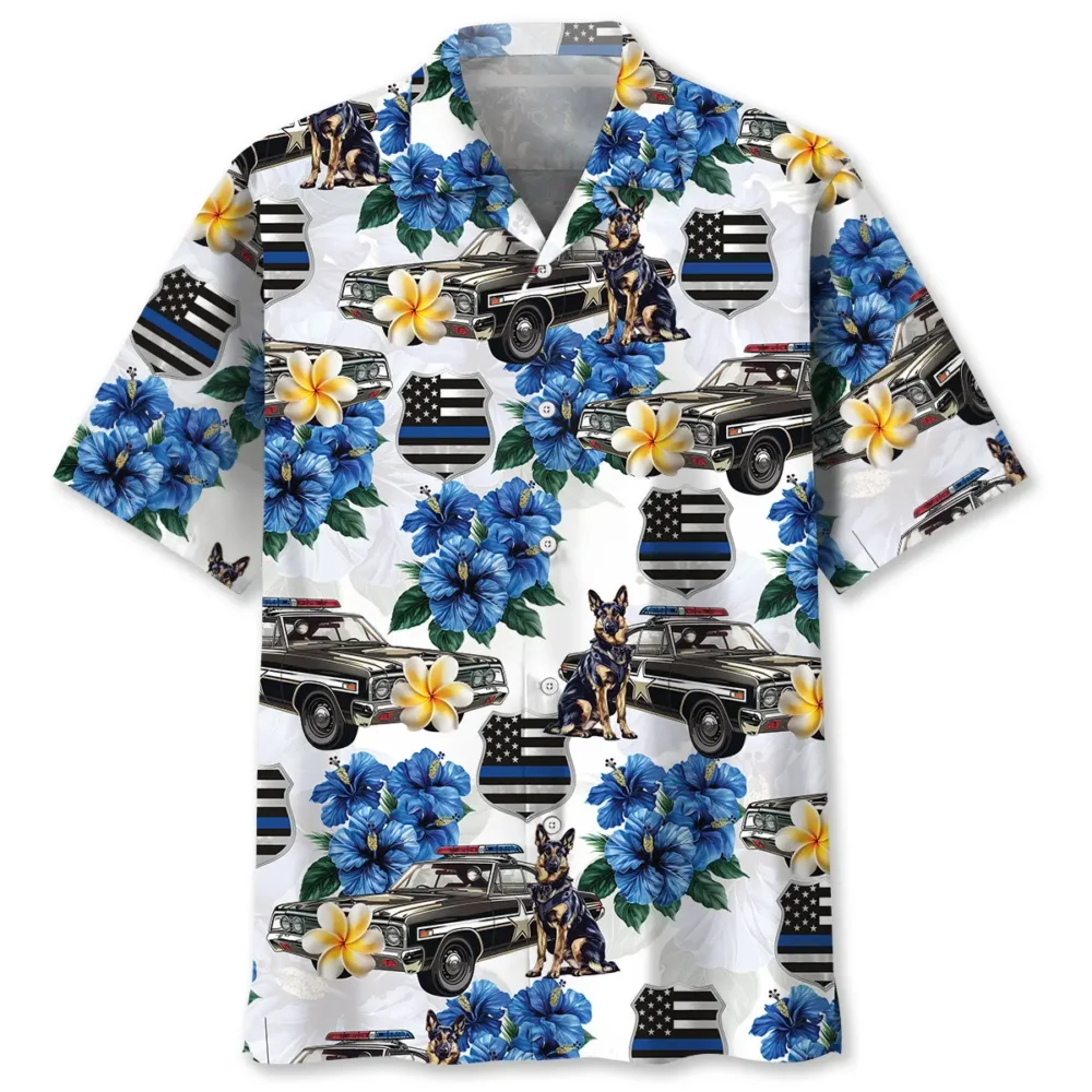 Summer Old Car Police Hawaiian Shirt BS2763362 - Been Store