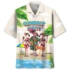 Summer Party Flamingo Hawaiian Shirt BS2763454 - Been Store