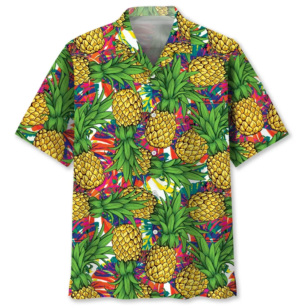 Summer Pineapple Hawaiian Shirt Men BS2763030 - Been Store