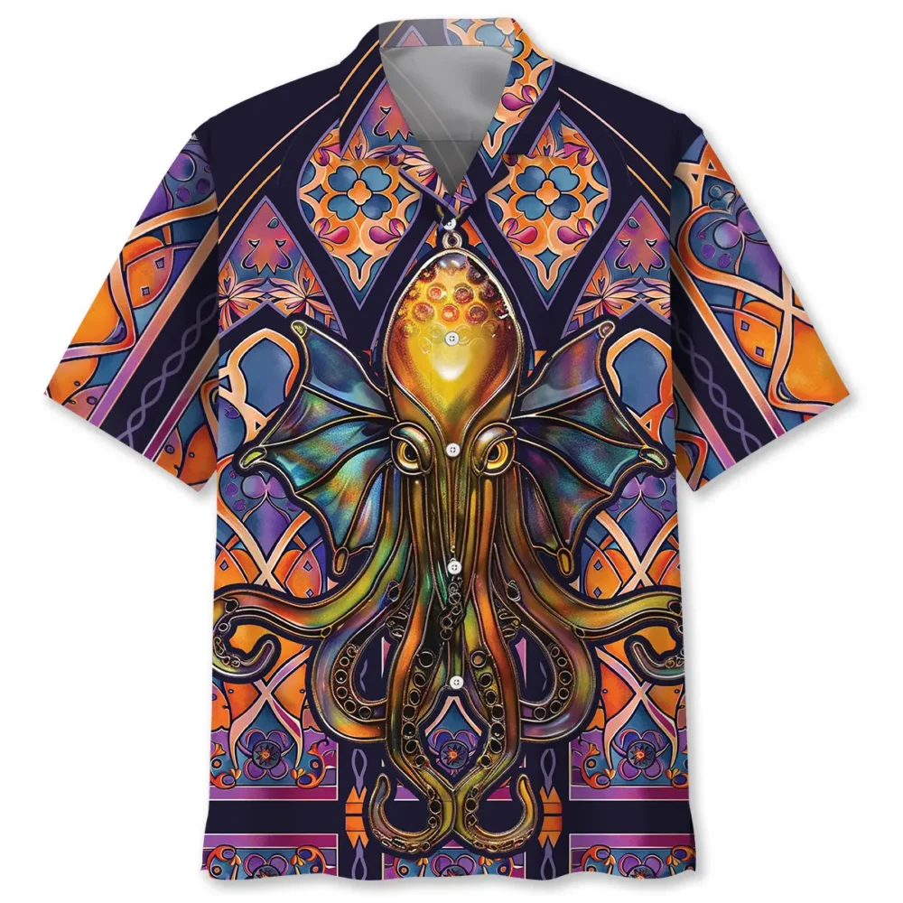 Temple Of Octopus Art Hawaiian Shirt BS2763774 - Been Store