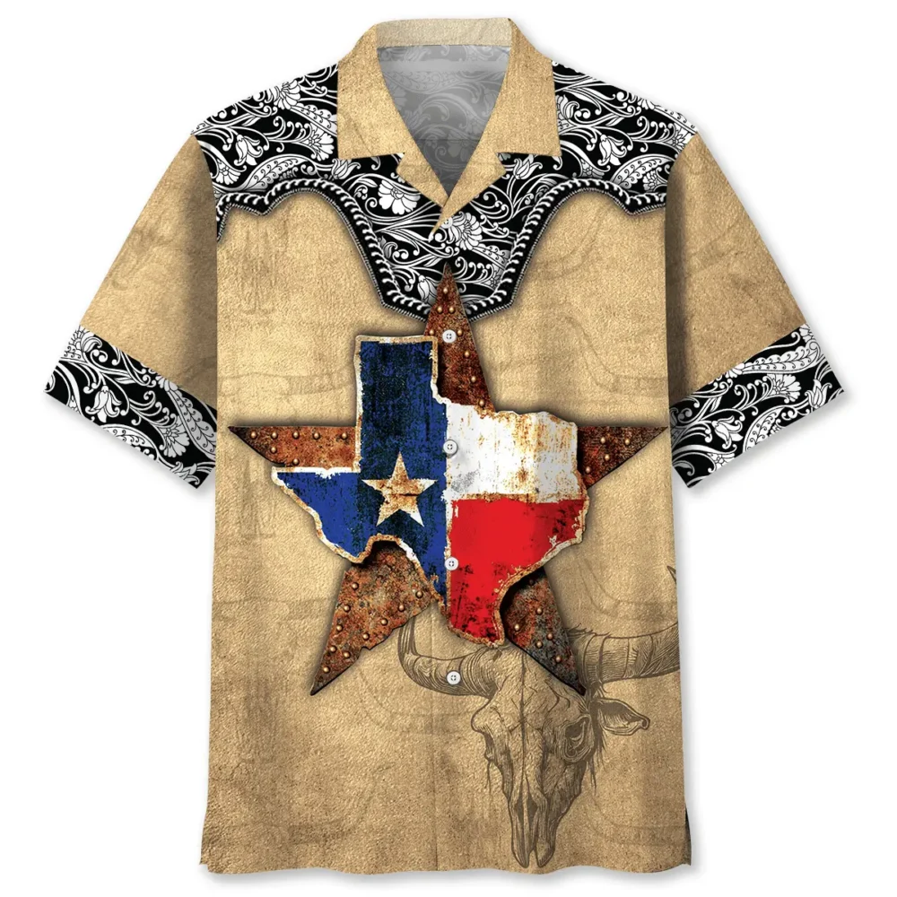 Texas The Lone Star State Hawaiian Shirt BS2763534 - Been Store