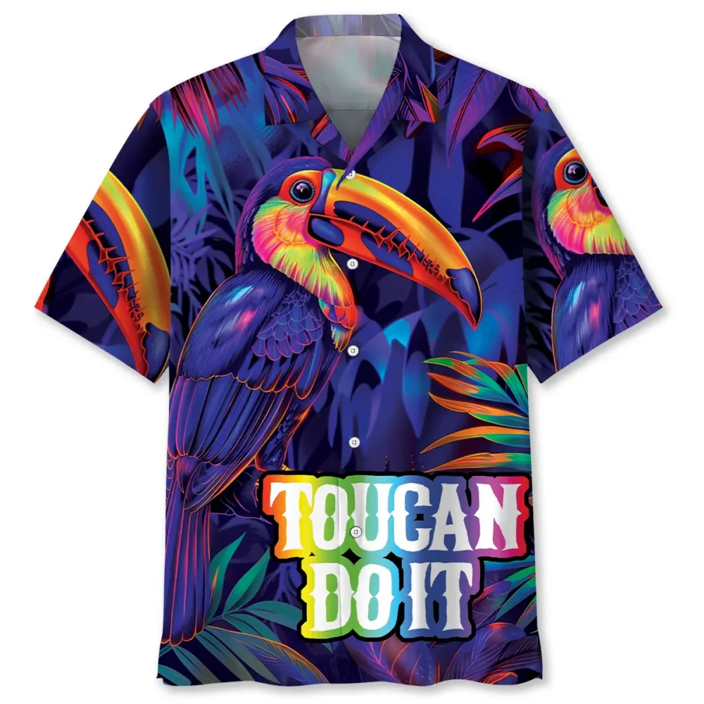 Toucan Do That Rainbow Hawaiian Shirt BS2763986 - Been Store