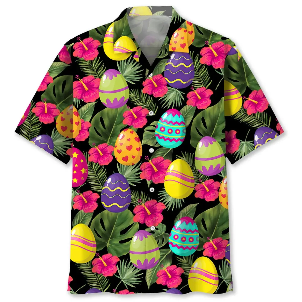 Tropical Easter Day Hawaiian Shirt BS2763340 - Been Store