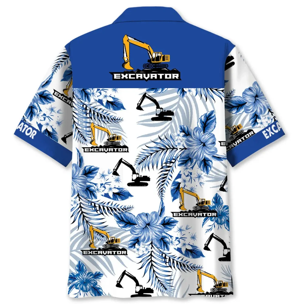 Tropical Excavator Hawaiian Shirt BS2763902 - Been Store