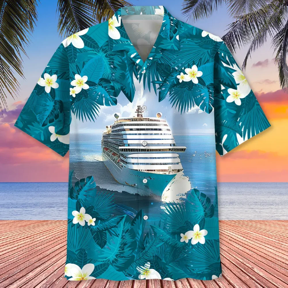 Tropical Family Cruise Hawaiian Shirt BS2763397 - Been Store