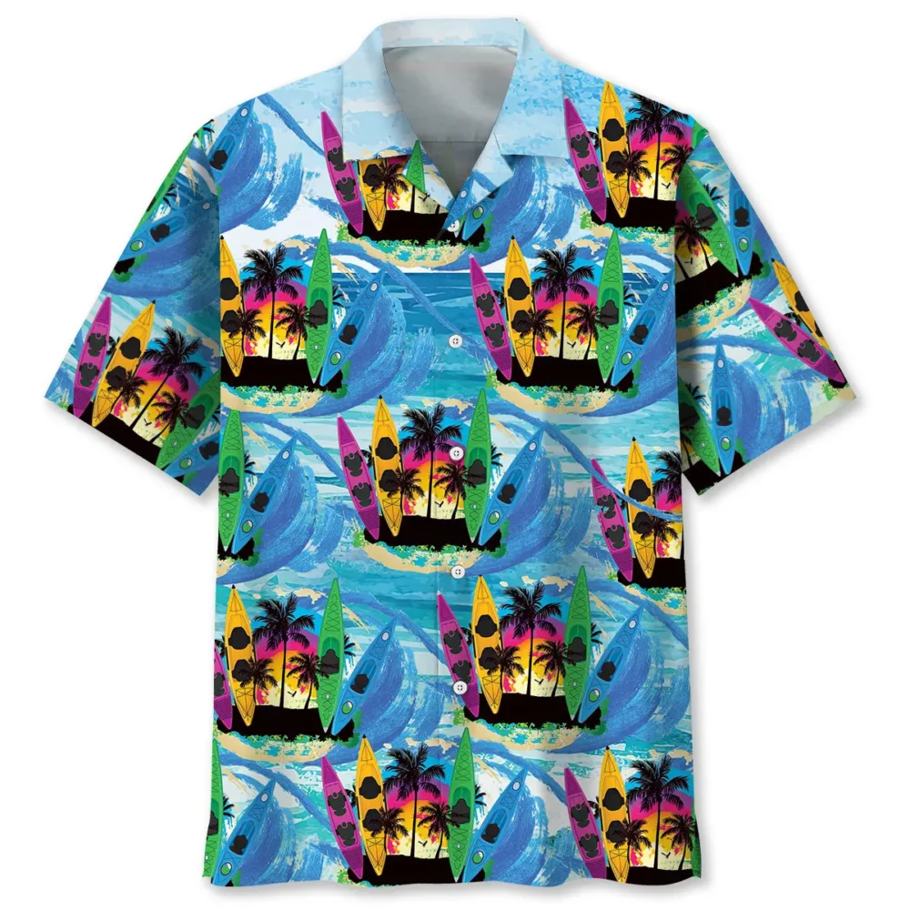 Tropical Kayaking Hawaiian Shirt BS2763096 - Been Store