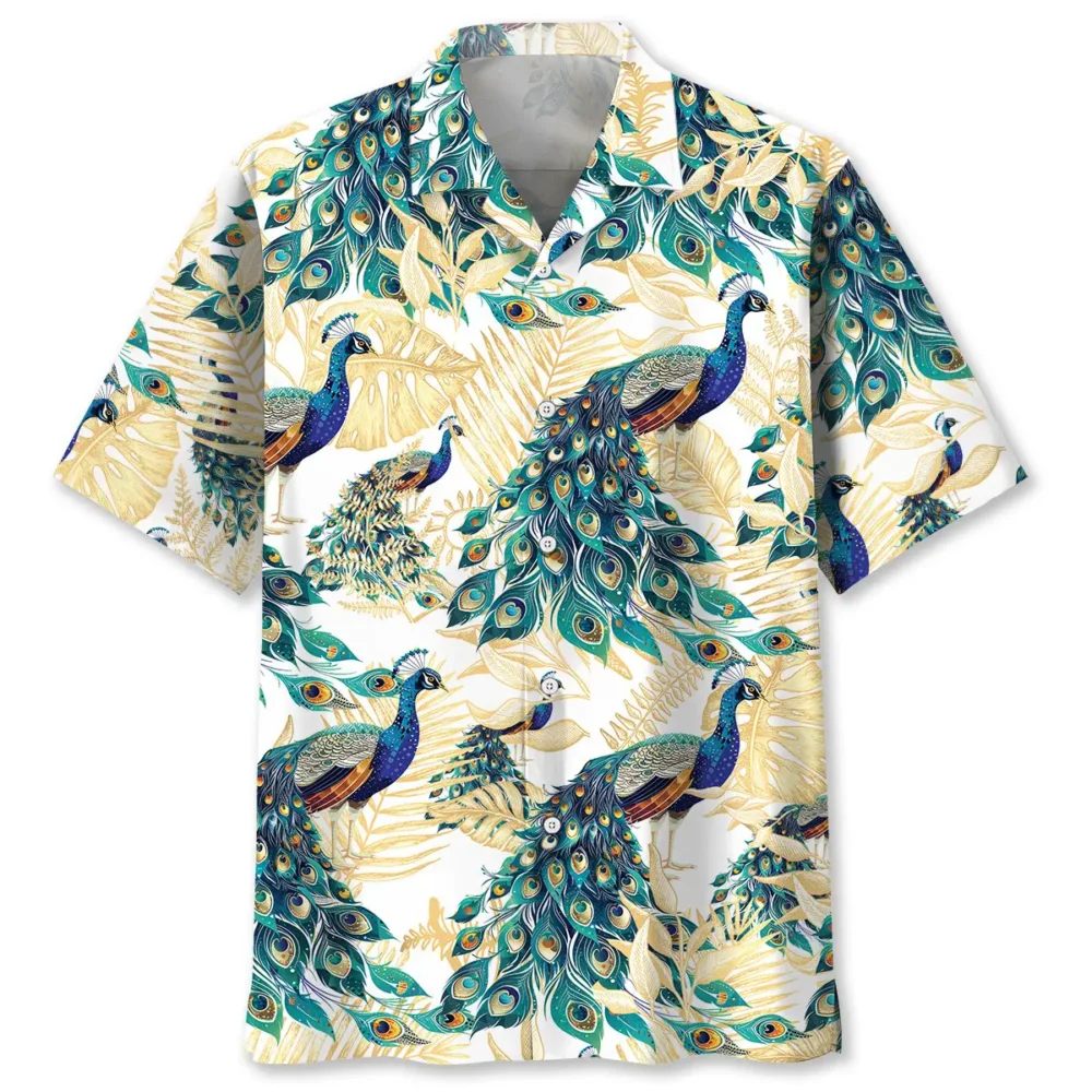 Tropical Peacock Hawaiian Shirt BS2763529 - Been Store