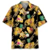 Trumpet Yellow Tropical Hawaiian Shirt BS2763393 - Been Store