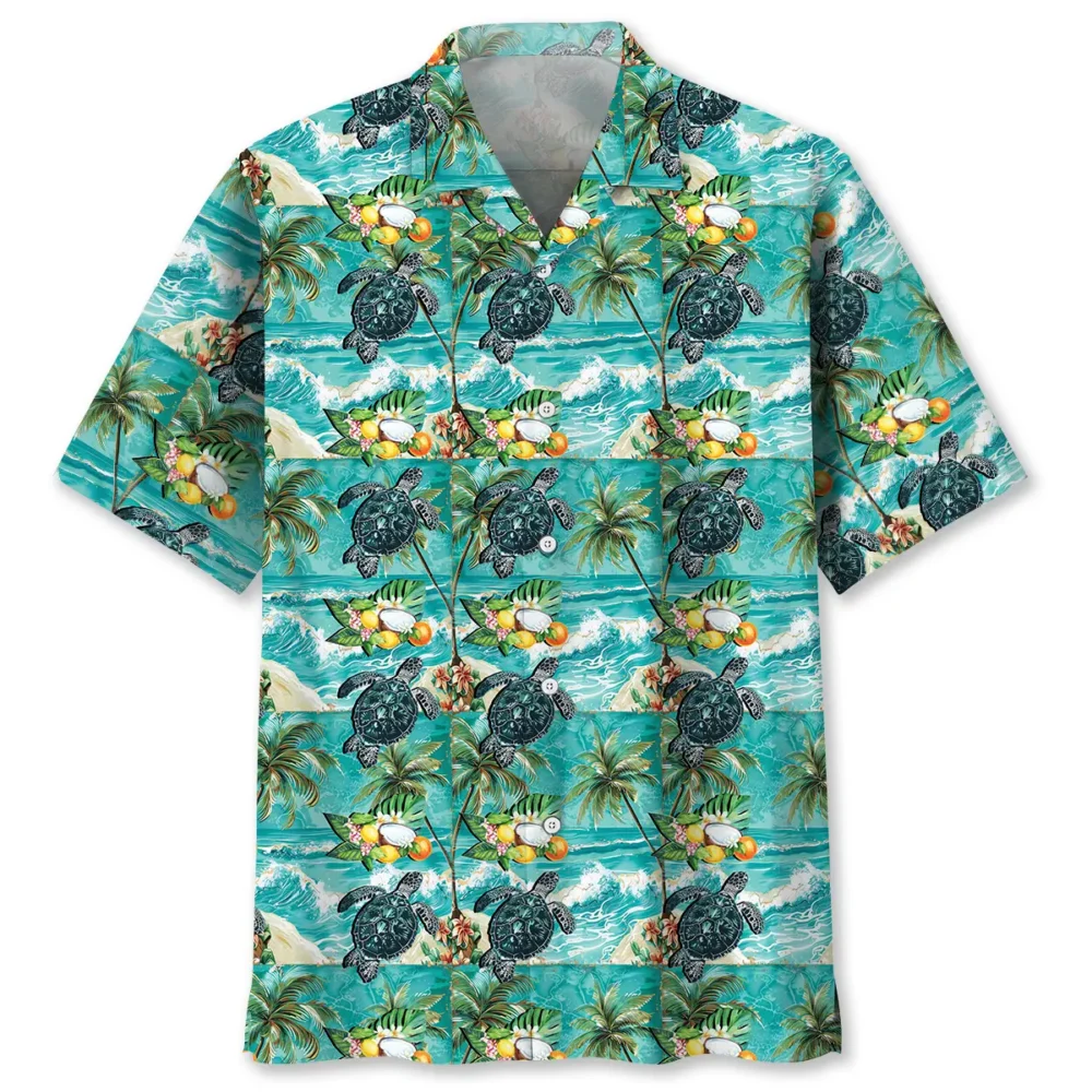 Turtle Tropical Beach Hawaiian Shirt BS2763753 - Been Store