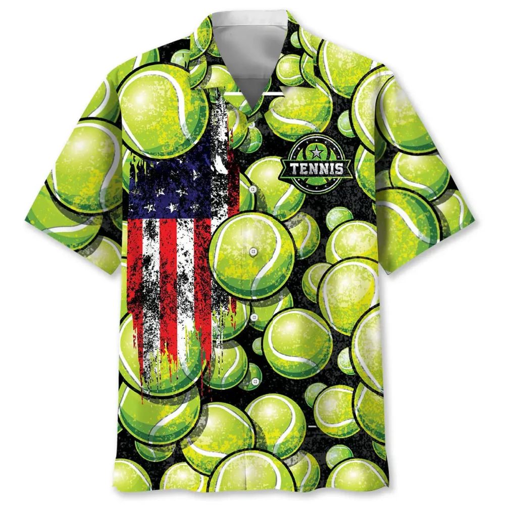 US Tennis Hawaiian Shirt BS2763763 - Been Store