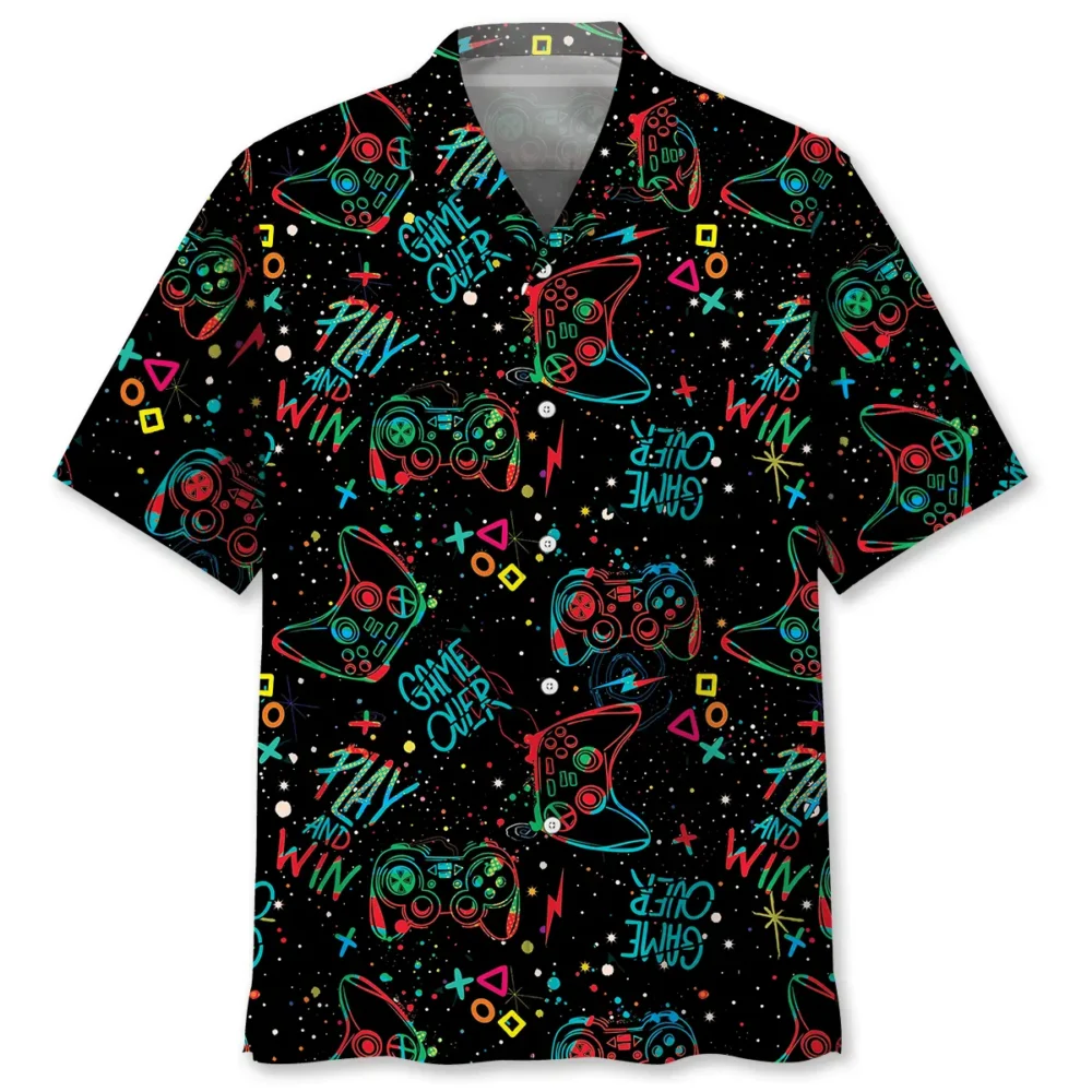 Video Game Christmas Hawaiian Shirt BS2763243 - Been Store