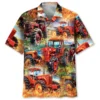 Vintage Tractor Art Hawaiian Shirt BS2763687 - Been Store