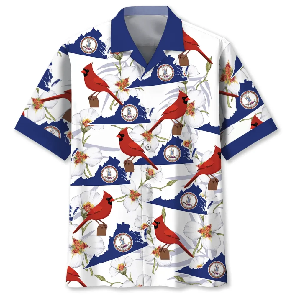 Virginia State Proud Hawaiian Shirt BS2763809 - Been Store