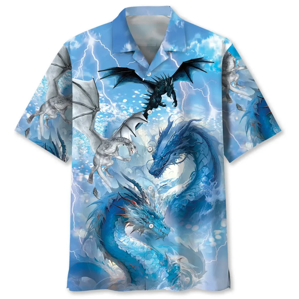 Water Dragon Hawaiian Shirt BS2763126 - Been Store