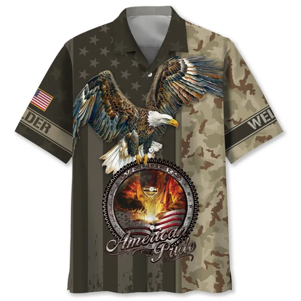 Welder American Pride Hawaiian Shirt BS2763677 - Been Store