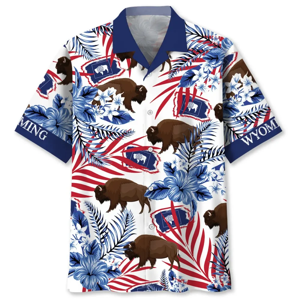 Wyoming Proud Hawaiian Shirt BS2763564 - Been Store