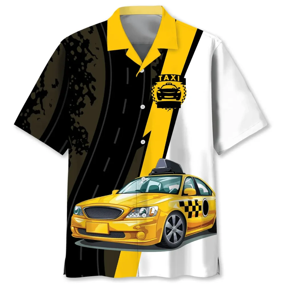 Yellow Taxi Driver Hawaiian Shirt BS2763965 - Been Store