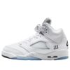 Air Jordan 5 Retro White Metallic (2026) (GS) HQ7980-103