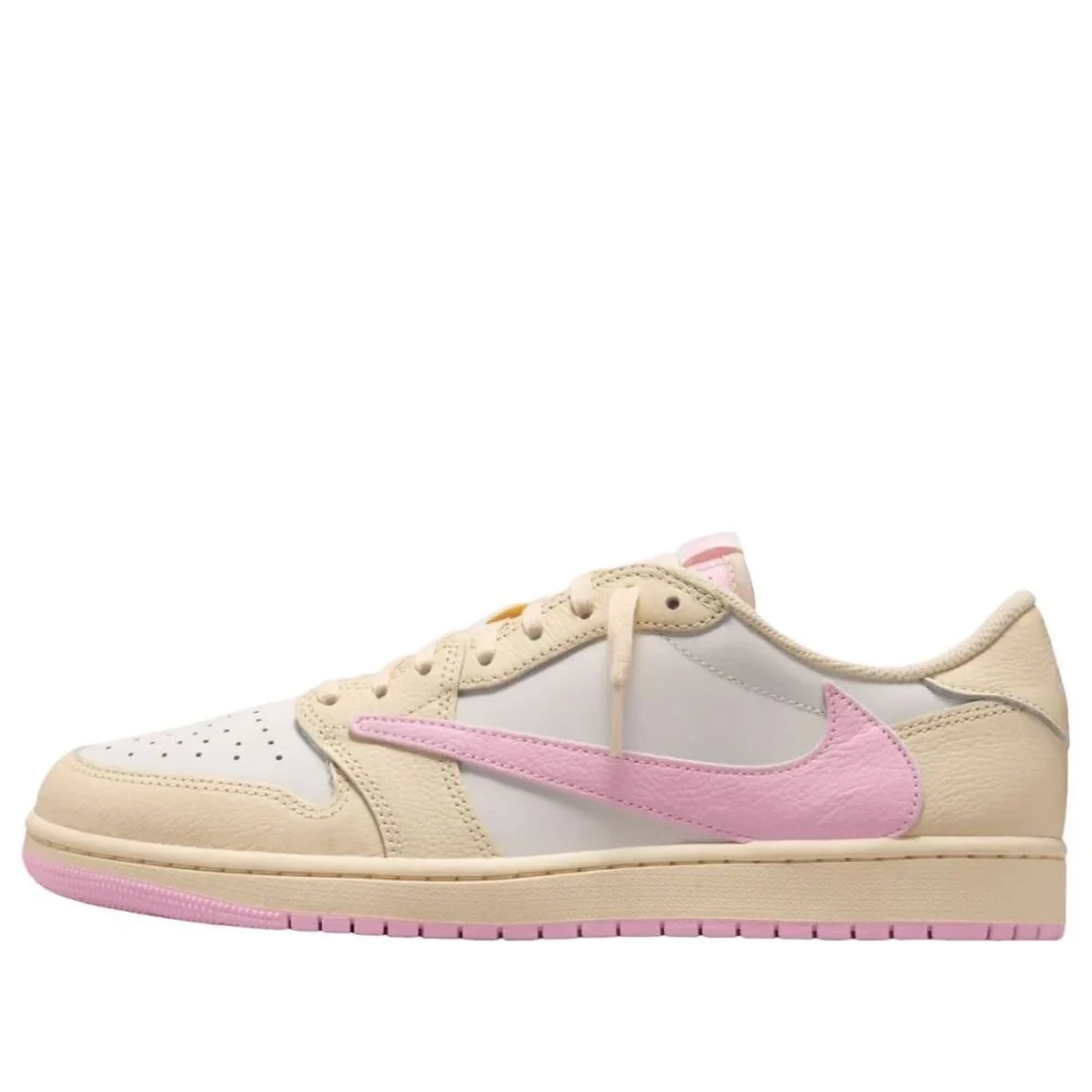 Jordan 1 Retro Low OG SP Travis Scott Shy Pink (PS) IQ7605-100