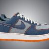 Nike Air Force 1 Low Protro Kobe Bryant Denim Obsidian Safety Orange IM1980-400